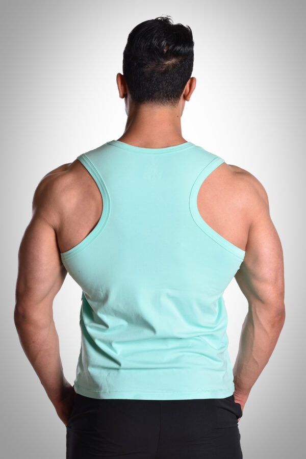 ⁦تيشيرت X Back - أخضر فاتح.⁩ - الصورة ⁦3⁩