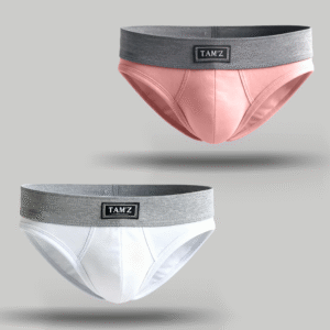 Brief Pink & White - Set (2 Pcs)