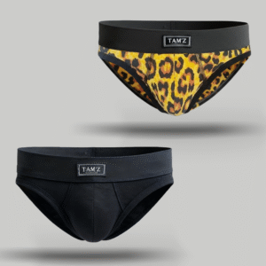 Brief Blk & Tiger - Set (2 Pcs)