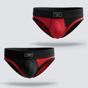 Briefs - Fire Red - Set (2 Pcs)