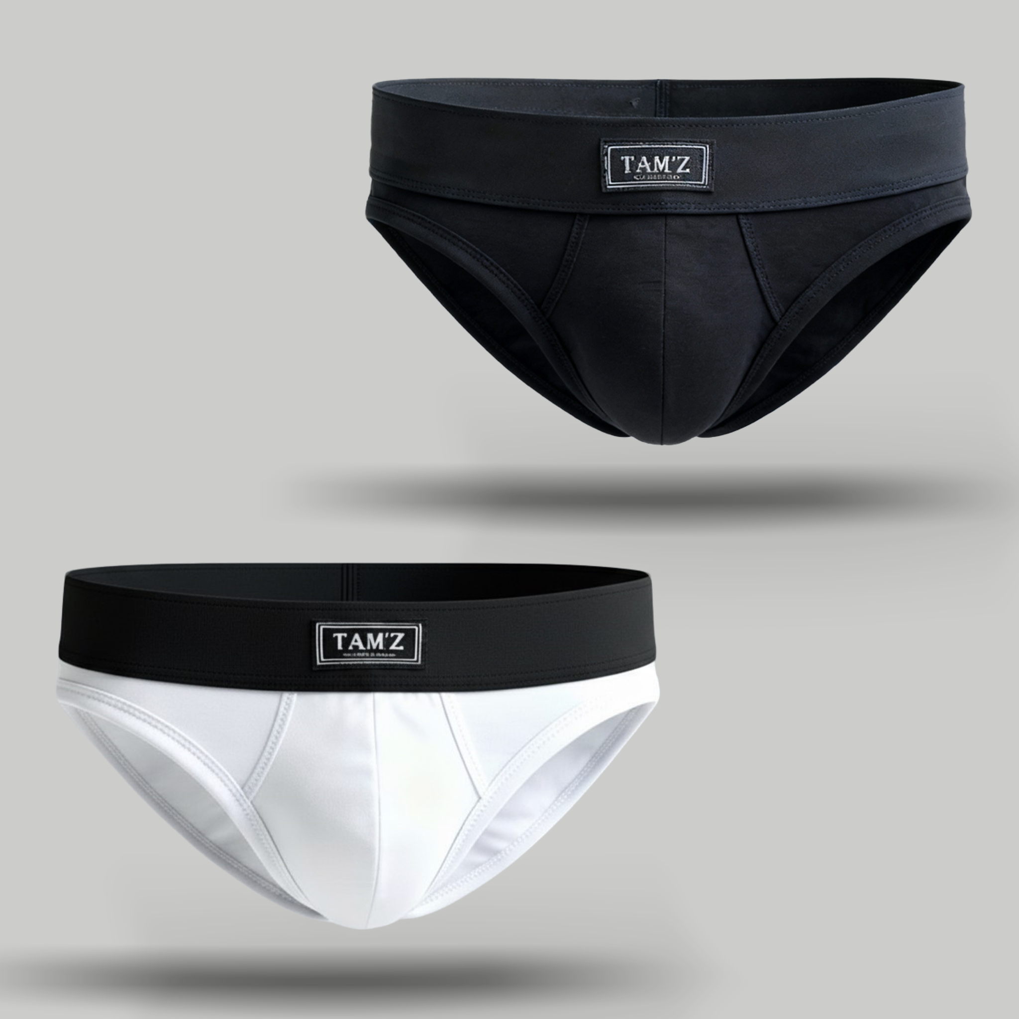 Brief Blk & White - Set (2 Pcs)