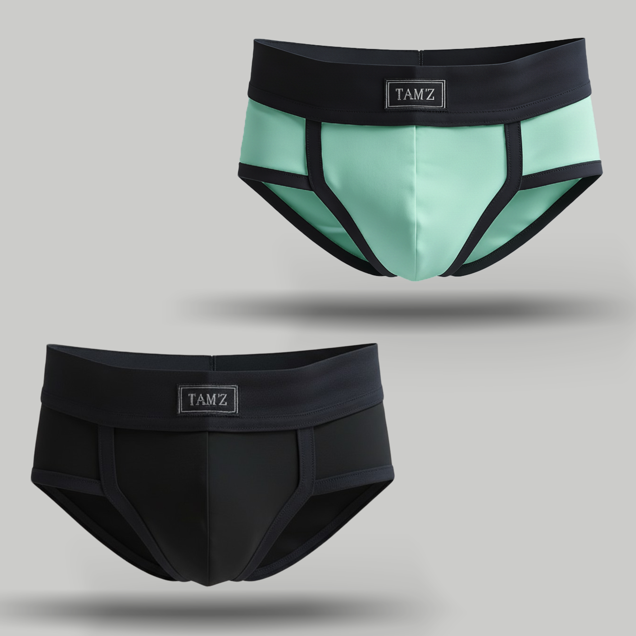 Trunk - Black & Mint - Set (2 Pcs)