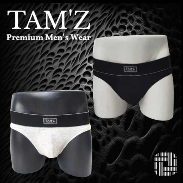 Brief Blk & White - Set (2 Pcs)
