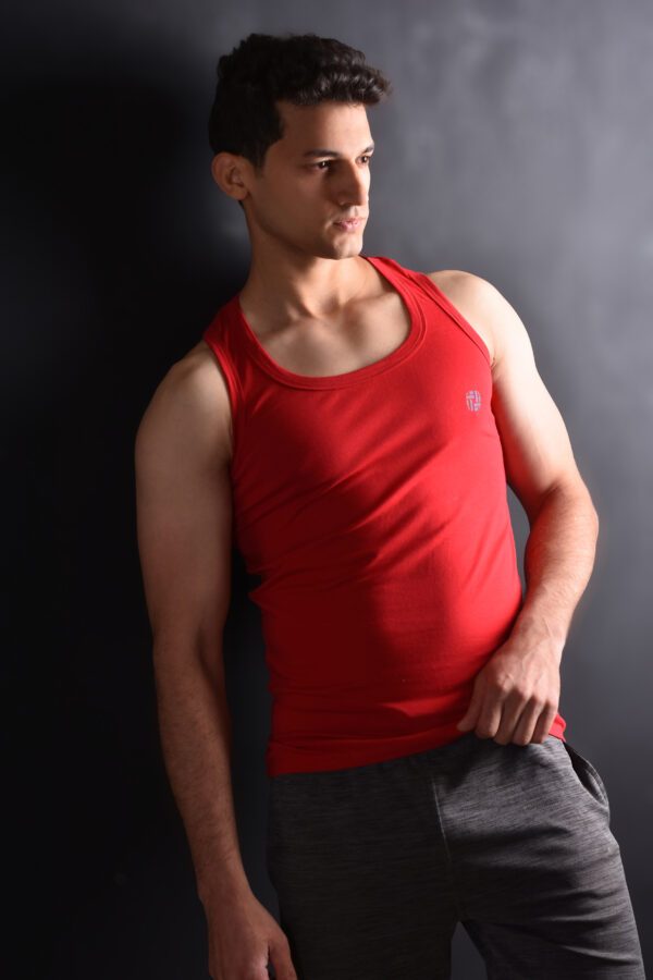 Men’s Fitted Workout Tank – Sleeveless Training Top