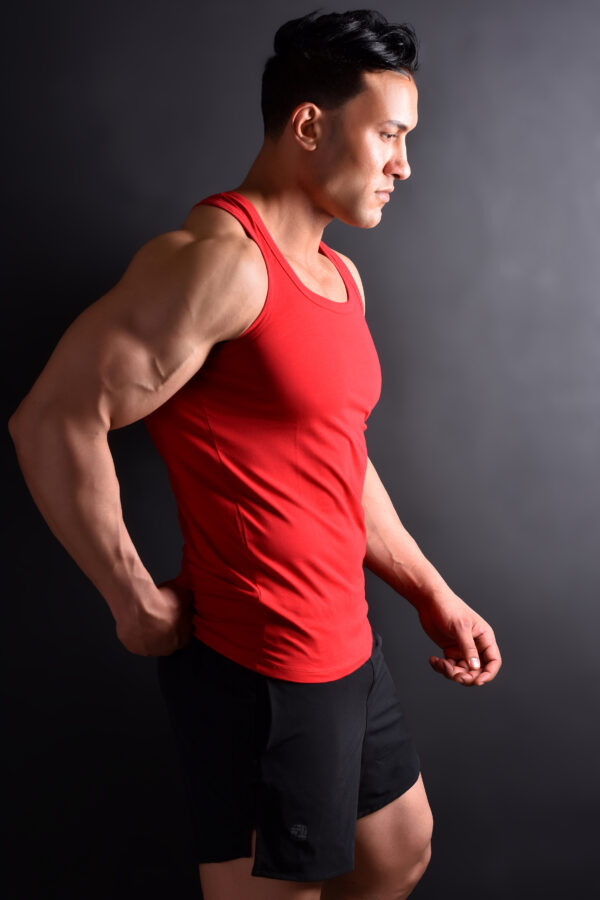 Men’s Fitted Workout Tank – Sleeveless Training Top