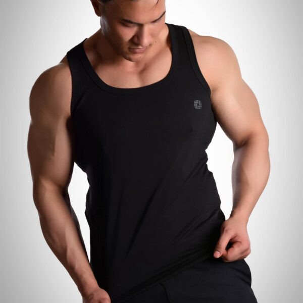 Men’s Fitted Workout Tank – Sleeveless Training Top