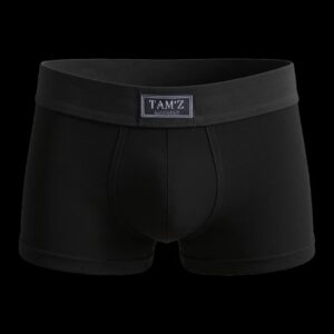 Men’s Premium Boxer Short Black Underwear Cotton Lycra