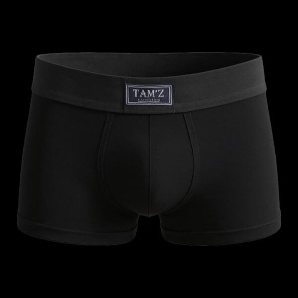 Men’s Premium Boxer Short Black Underwear Cotton Lycra