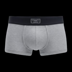Men’s Premium Boxer Short Grey Underwear Cotton Lycra