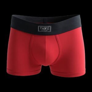Men’s Premium Boxer Short Red Underwear Cotton Lycra