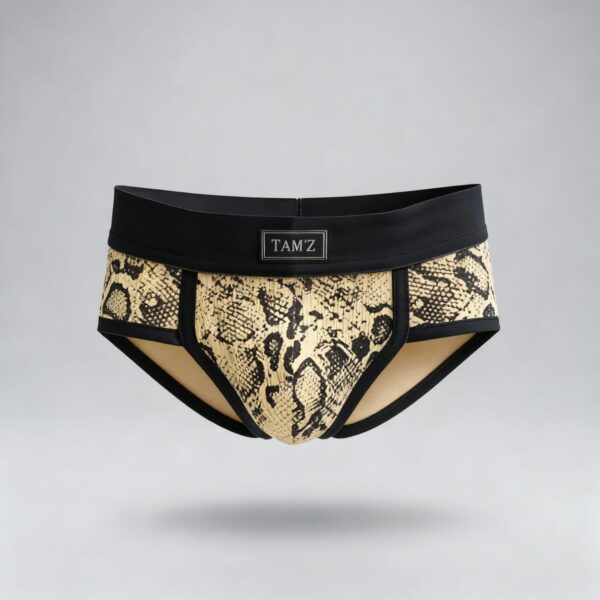 Cobra trunk by TAMZ with snake skin print design
