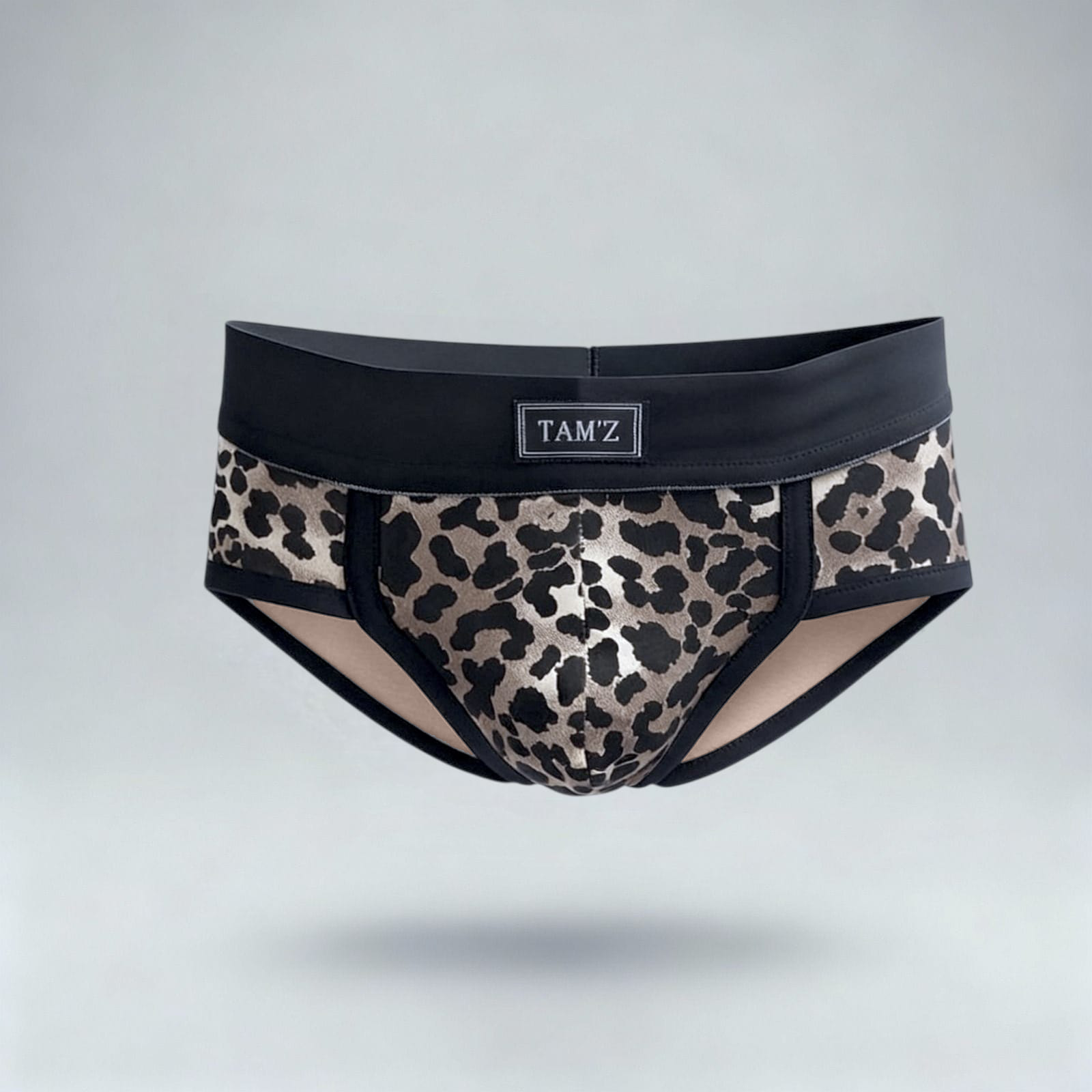 TAMZ New Tiger men’s trunk with tiger print and black waistband